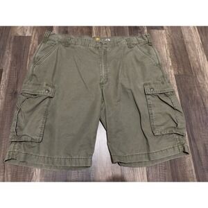 Men's Olive Cargo Shorts
